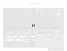 Tablet Screenshot of cinemazzi.com